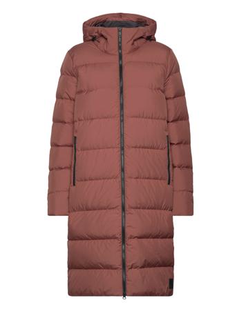 Frozen Palace Coat W Sport Coats Winter Coats Burgundy Jack Wolfskin
