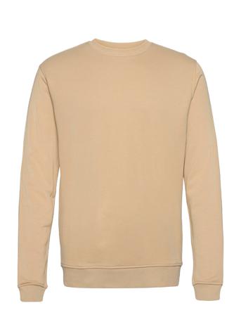 Bamboo Sweatshirt Fsc Underwear Night & Loungewear Pyjama Tops Beige Resteröds