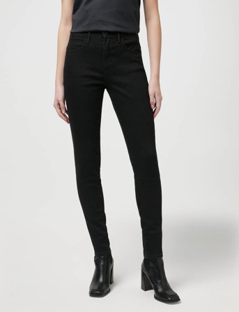 Wrangler High Skinny - Black - 34 x 34