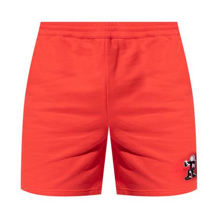 Helmut Lang, Printed sweat shorts Rood, Heren, Maat:L