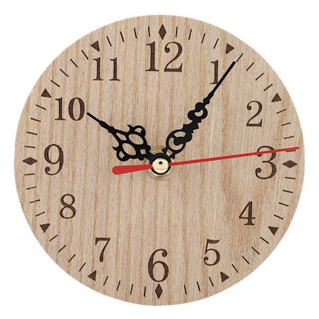 Kreativ vægmonteret hængende ur i vintage stil til stue og soveværelse (2#)