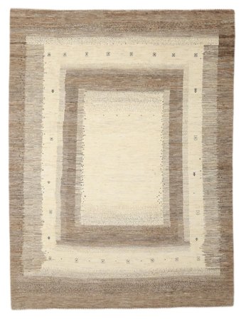 Hand Knotted Persian Loribaft Fine Persia Rug 260X343 Brown/Orange