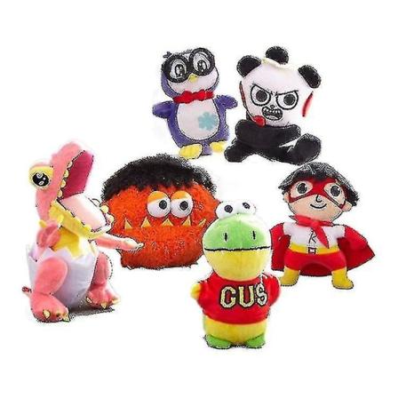 Söpö Ryans World Figuurinukke täytetty pehmolelu Joululahjat lapsille -b Panda