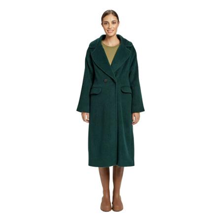 by Insomnia, Płaszcz długi Bryce Coat S Zielony, Kobieta, Rozmiar: M
