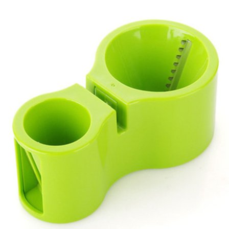 Dubbelhuvud spiralskärare rivjärn med slipsten Zucchini Nudel Spaghetti Maskin Grönsaksspiralskärare Kök