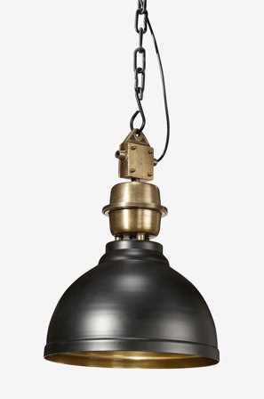 PR Home - Loftlampe Manchester 35 cm - Sort - Loftpendler - Fra Homeroom