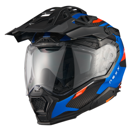 Kask Adventure Nexx X.WED3 Keyo MT Niebieski/Czerwony XXXL