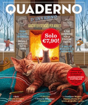 Quaderno d'inverno. Giochi ed esercizi per adulti 2021-2022. Ediz. speciale Daniel López Valle