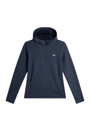 J.Lindeberg - Aerielle Quarter Zip Hood - Golf - Blau - Women - M