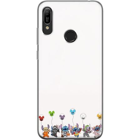 Huawei Y6 (2019) Gjennomsiktig deksel Stitch Kostyme
