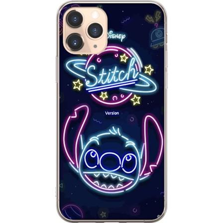 Apple iPhone 11 Pro Genomskinligt Skal Stitch Neon