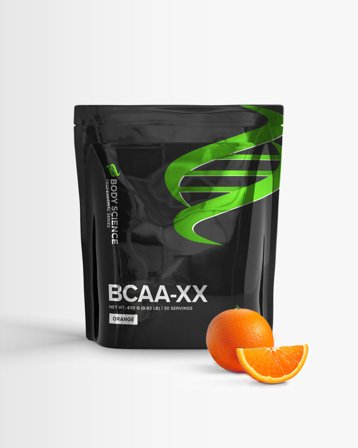 3 x Body Science BCAA-XX Orange