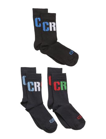 Cr7 Kids Socks 3-Pack Socks & Tights Socks Multi/mønstret CR7