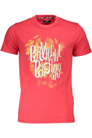 Cavalli Class T-shirt Maniche Corte Uomo Rosso