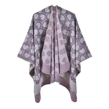 Lilla 1 høst vinter ny Vintage sjal skjerf Mote jacquard t