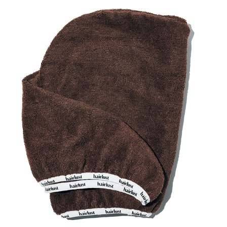 Hairlust Bamboo Hair Towel Wrap Mocha, Hår, Børster & Accessories, Hårturban