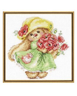 Broderikit Tavla Blommor Till Dig