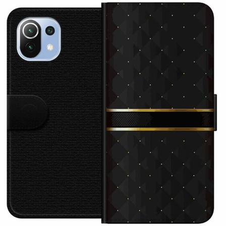 Xiaomi Mi 11 Lite Plånboksfodral Golden Stripes