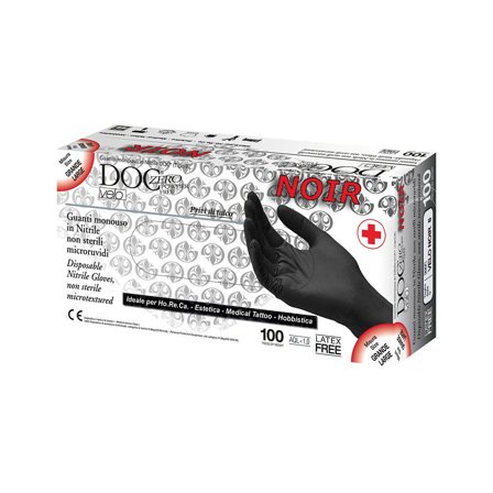 Guanto Nitrile Non Sterile Superficie Microruvida No Talco Colore