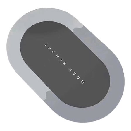 Halkfri Matta Superabsorberande Badrumsmatta Snabbtorkande Tvättbar Golvmatta Kompatibel med Hem Badrum Dekoration z