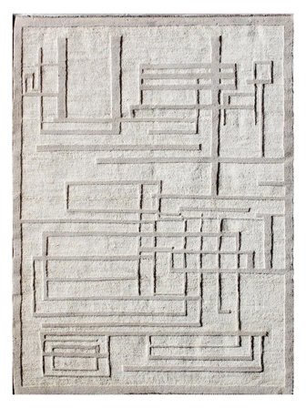 Berber Stil Teppich Moderner (Wolle, )