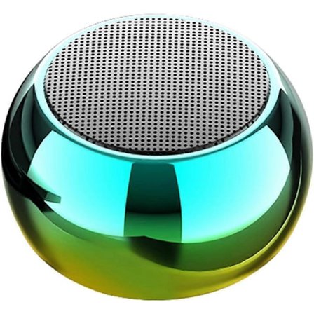 Trådløs Bluetooth Mini Bærbar Høyttaler, Vanntett Trådløs Bærbar Høyttaler med Subwoofer, Sportshøyttaler, Liten Stålkanon, Stereo HD Surround