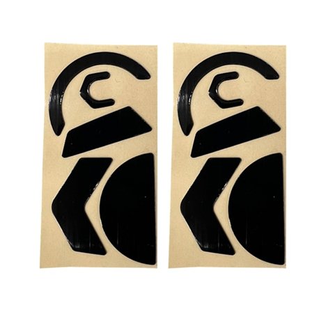 2 set Uppgraderade Musfötter Pads Skates för G502 X Musfötter Klistermärke Ersättning Hög Jämnhet Musfötter Pads Skates