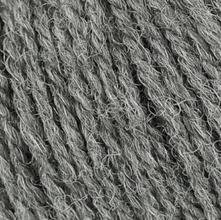 Du Store Alpakka Wool Lys-Grå-Melert 502, 50g