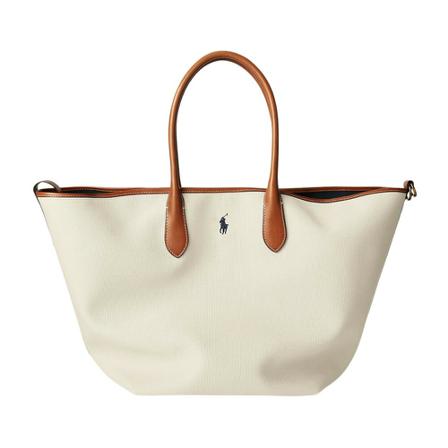 Polo Ralph Lauren, Handbag Wit, Dames, Maat:ONE Size,Canvas