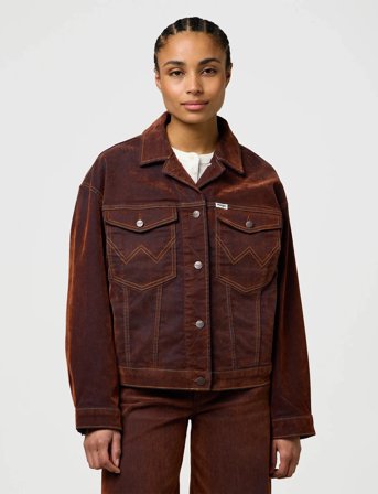 Wrangler Cowboy Jacket - Brown - M