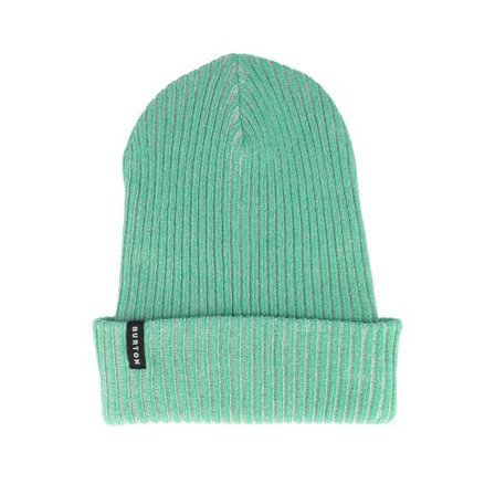 Burton - Grön cuff Beanie - Recycled Rib Beanie Soft Sage Plated Cuff @ Hatstore