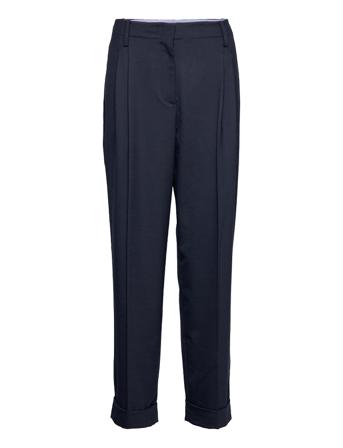 Flannel Wool Blend Tapered Pant Blue Tommy Hilfiger