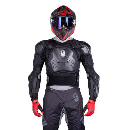 Giacca Protettiva Raven Sideswipe Nero S