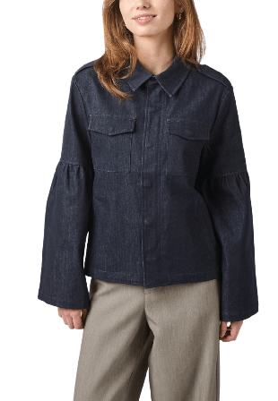 Neo Noir Jaynor Denim Jacket Jackor Dam Blå 36