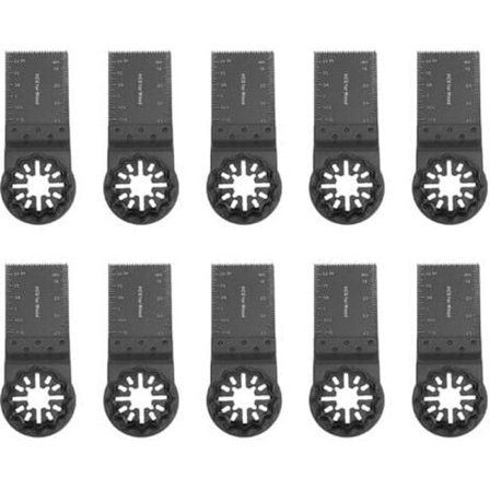 10 stk. oscillerende sagblader, oscillerende multiverktøy-tilbehørssett, universelt sagblad for Dremel, Bosch, Makita, Fein