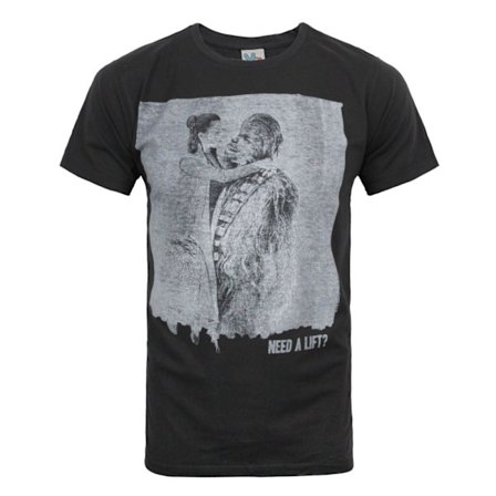 Junk Food Mens Need A Lift Star Wars T-Shirt S Svart