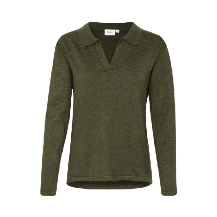 Saint Tropez MilaSZ Polo Pullover Tröjor Dam Grön S