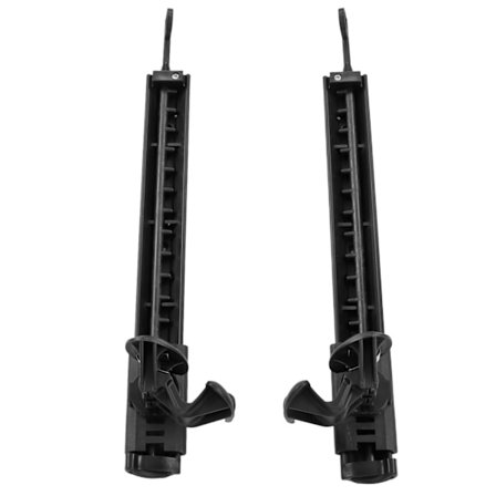 Kajakfodstøtter med rorstyring - Justerbare kajakpedaler til kajakbådstilbehør