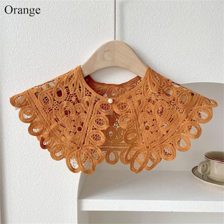 Falsk krage Avtakbar krage ORANGE_ma