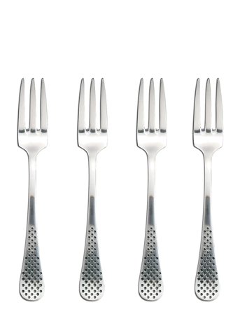 GLOBAL Bordsgaffel 4-Dele Sæt - Silver - 28.6 CM