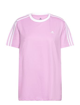 W 3S Bf T T-shirts & Tops Short-sleeved Rosa Adidas Sportswear*Betinget Tilbud