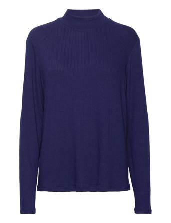 Lilo T-shirts & Tops Long-sleeved Navy Mango