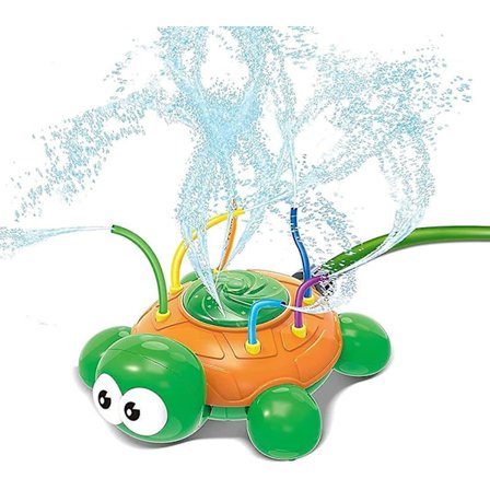 Uteplats sköldpadda sprinkler, pojkar och flickor leksaker, gräsmatta sprinkler leksaker