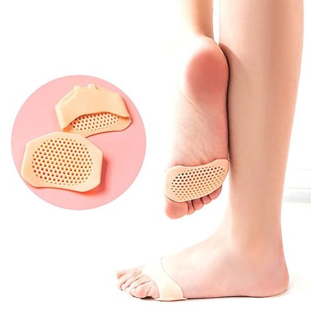 Bekväma dynor / inlägg / sulor i silikon för högklackat - Beige