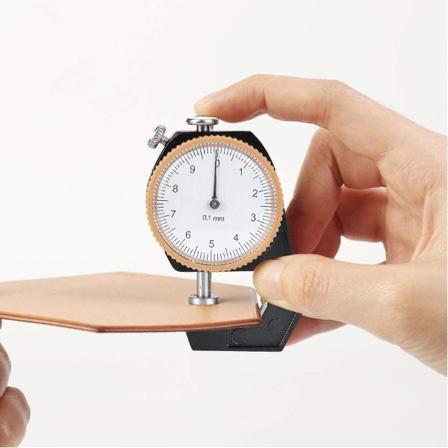 Tykkelsesmåler Rund urskiveindikator Bærbar Nøjagtig målenøjagtighed 0,1 mm