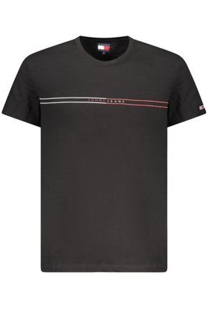 Tommy Hilfiger T-shirt Maniche Corte Uomo Nero