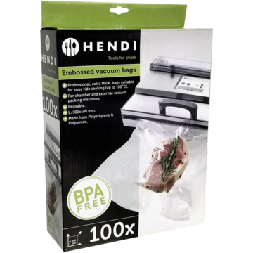 Hendi Vakuumpåse Präglad