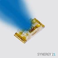 SYNERGY 21 LED SMD PLCC2 1608 blau 120-150mcd