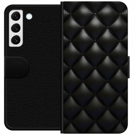 Samsung Galaxy S22 5g Plånboksfodral Leather Black