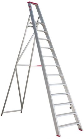 Laggo 250 Trappstege 12 steg, Stegar & ställningar